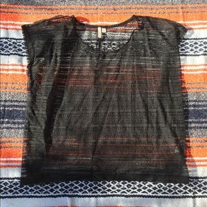 Frenchi Sheer Lace Blouse